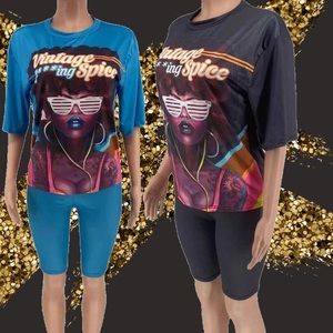 Vintage Spice Women Clothing set